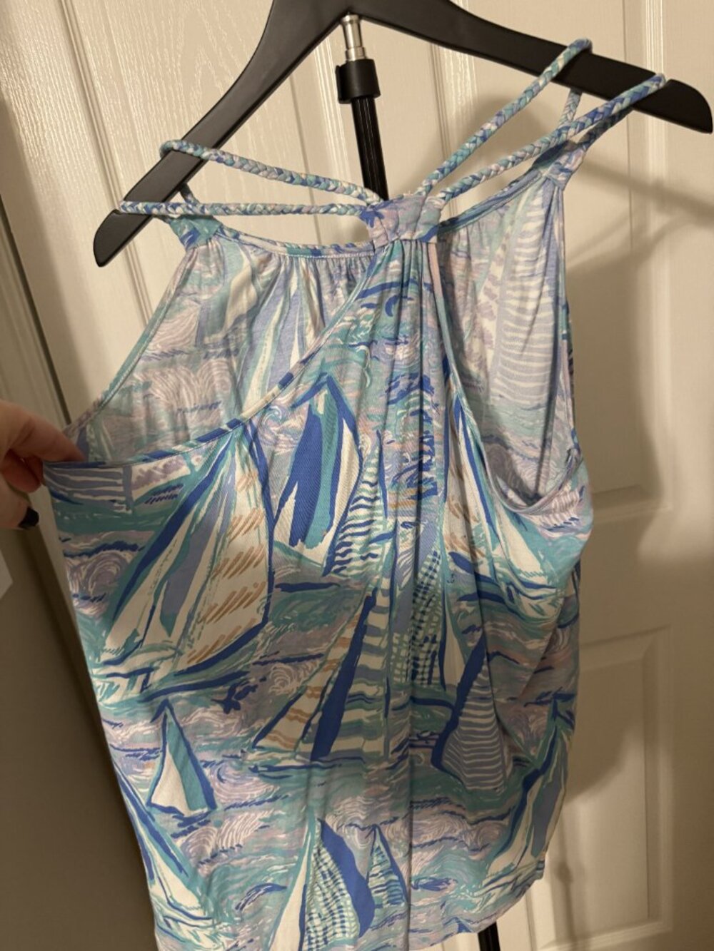 Lilly Pulitzer Racerback Tank Braided - Picture 2 of 2